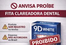 Anvisa proíbe fita para clareamento dental e determina apreensão de todos os lotes