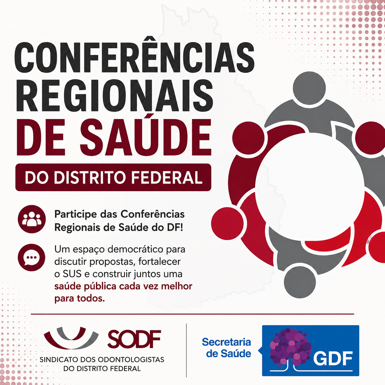 População está convidada a opinar sobre saúde pública no DF