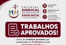 SODF divulga lista dos trabalhos científicos aprovados para o 4º Encontro Sindical das Políticas de Saúde Bucal do Distrito Federal